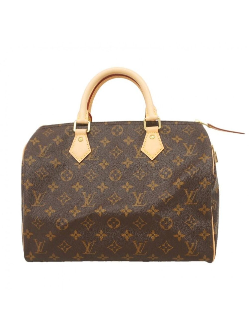 Louis Vuitton Handbag Monogram Speedy 30 Brown